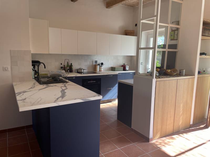 Cuisine haut de gamme bleue