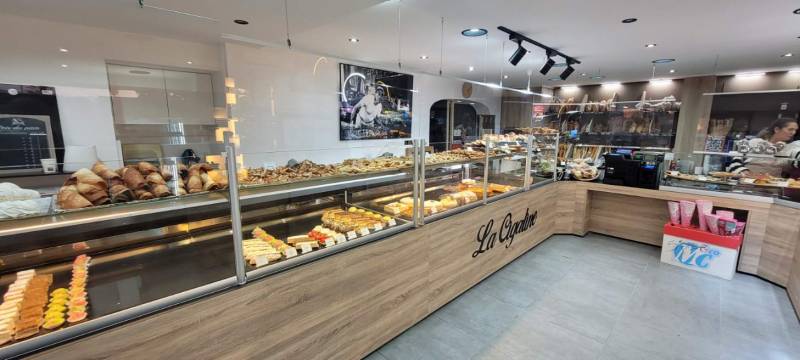 Aménagement intérieur d'une boulangerie 